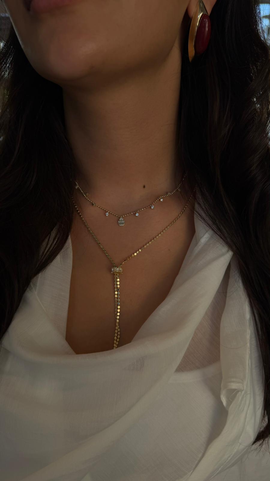 Layered Y Kolye